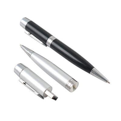 CE ROHS FCC Certified Pen USB Flash Drive with USB 2.0 and USB 3.0 Compatibility - Dual Function Pen and Flash Drive