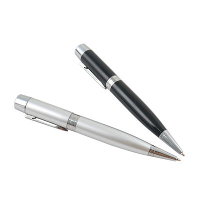 CE ROHS FCC Certified Pen USB Flash Drive with USB 2.0 and USB 3.0 Compatibility - Dual Function Pen and Flash Drive