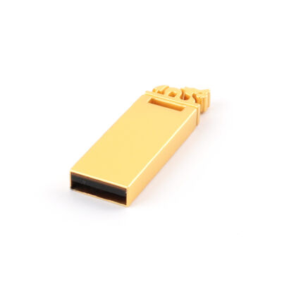 بطاقة الذاكرة SD سبيكة الزنك المعدنية محرك أقراص فلاش USB خفيفة الوزن 15 غرام جهاز تخزين محمول دائم للشركات