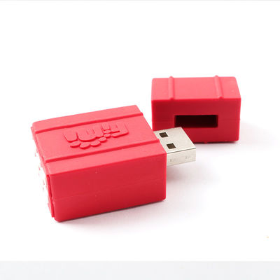 PVC فتح قالب لطيف USB عصا البطيخ الفراولة شكل الشوكولاته