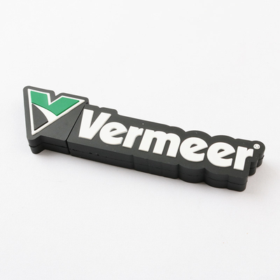 3D رسالة فتح قالب مخصص الشكل PVC محرك فلاش USB 3.0 128GB 256GB 512GB