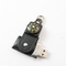محرك فلاش USB مصنوع من الجلد بذاكرة كاملة 2.0 3.0 سعة 16 جيجابايت و 32 جيجابايت معتمد من ROSH