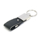 عصا USB جلدية معدنية 2.0 مع نقش / ليزر / شعار طباعة