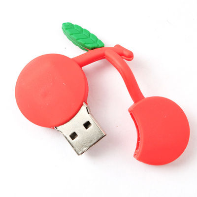 محرك فلاش USB مخصص على شكل الكرز لتحميل البيانات و Vido مجانًا 64G
