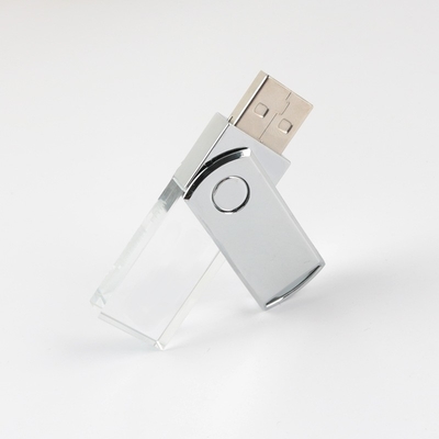 متفوقة الكريستال التسلق LED ضوء محرك فلاش USB 2.0 ذاكرة كاملة