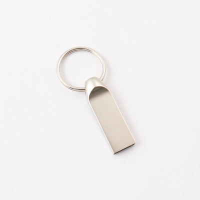 أسطوانة الفضة الميتة المعدنية USB Pen Drive 2.0 64GB 128GB 20MB/S شعار الليزر المخصص