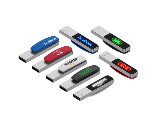USB 2.0 USB 3.0 Crystal USB Stick 8GB 16GB 128GB 256GB سرعة عالية