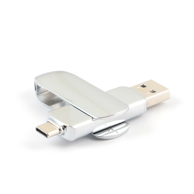 اجتاز الجسم اللامع سريع السرعة من النوع C Otg Pendrive اختبار H2 مباراة الاتحاد الأوروبي Standrad