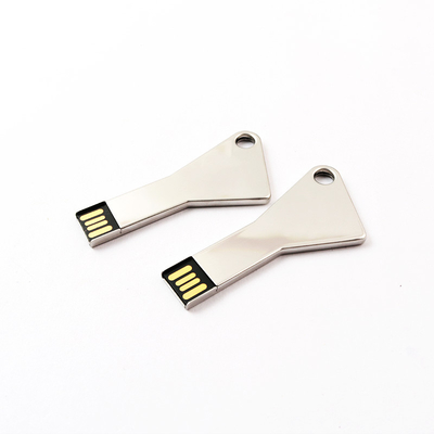 مفتاح معدني 16 جيجابايت محرك أقراص فلاش USB يتوافق مع معيار الولايات المتحدة معصم 50 ميجابايت -100 ميجابايت / ثانية