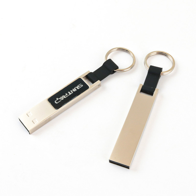 ضوء LED معدني محرك فلاش USB لامع عند القراءة على الكمبيوتر USB 2.0 بسرعة