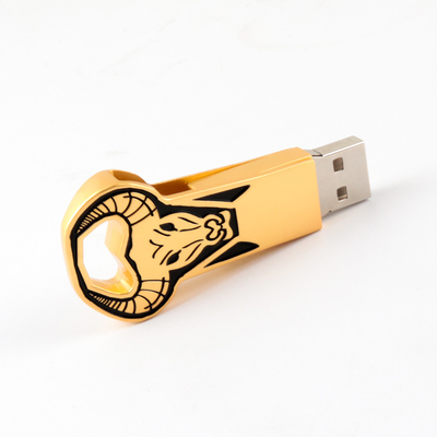 Minotaur Shape Usb 3.0 Metal Usb Flash Drive عالية السرعة في القراءة والكتابة 100 ميجابايت / ثانية