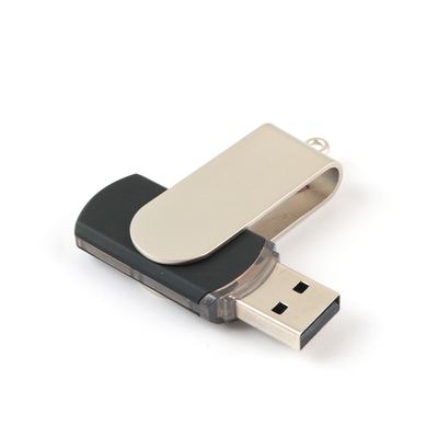 على شكل جانب له ضوء LED تويست USB 3.1 محرك وميض عند القراءة على الكمبيوتر