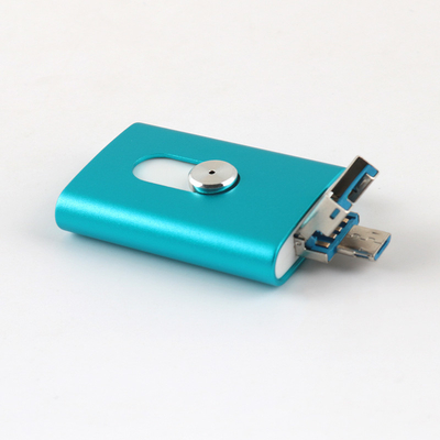 OTG Usb 2.0 Fast Speed ​​3 In One USB Flash Drive Iphone Andriod معًا