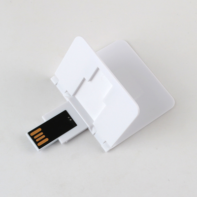 ABS بطاقة الائتمان البلاستيكية USB العصي 2.0 128GB 64GB كلا الجانبين طباعة CMYK