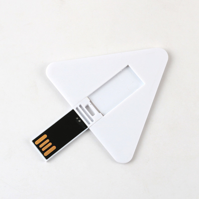 بطاقة ائتمان Triangle Usb Flash Drive 16 جيجا بايت 32 جيجا بايت 64 جيجا بايت UDP فلاش رقائق ذاكرة كاملة