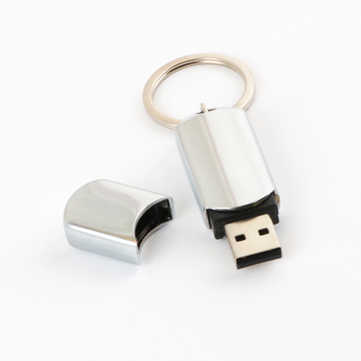 محرك فلاش USB معدني لامع 3.1 70 ميجابايت / ثانية 256 جيجابايت 512 جيجابايت 1 تيرابايت مع حلقة
