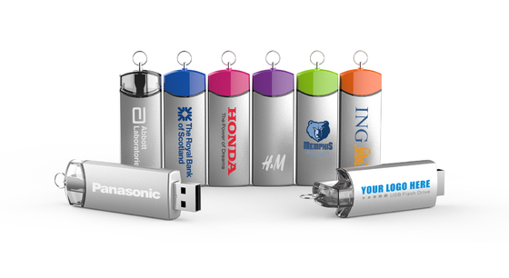 مادة سبائك الزنك Usb 3.1 محرك فلاش USB معدني 128 جيجا بايت 512 جيجا بايت 100 ميجا بايت سرعة عالية