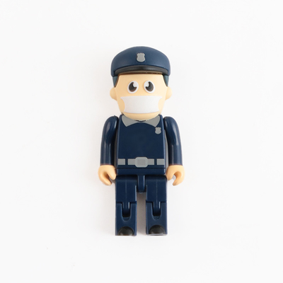الناس يشكلون عصا ذاكرة USB سريعة مع رأس قالب مفتوح PVC