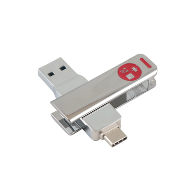 اجتاز اختبار H2 OTG محركات أقراص فلاش USB تطابق سريع مع معايير الولايات المتحدة الأمريكية والاتحاد الأوروبي