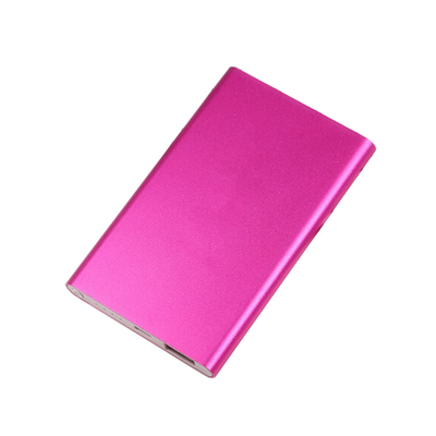 هدية معدنية بنك الطاقة المحمولة الإعلان على غرار بطارية ليثيوم 3000MAH 5000MAH