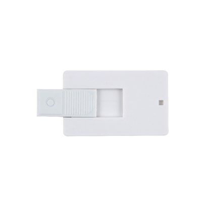 بطاقة الائتمان ميني 2.0 USB Sticks 128 غيغابايت طباعة الشعار