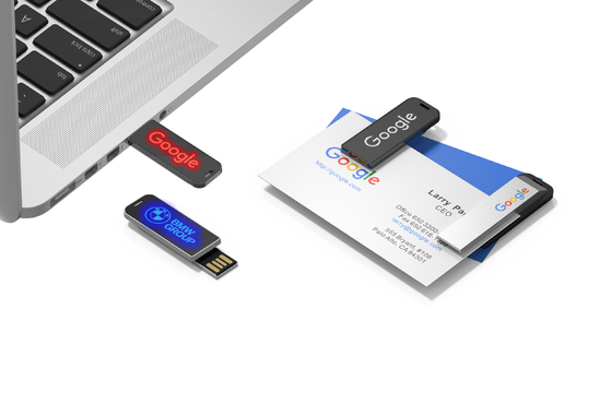 كتاب كليب كريستال USB فلاش محرك الأقراص 32GB 64GB 128GB