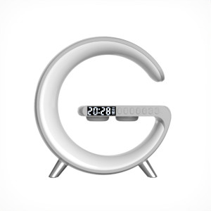 شاحن لاسلكي متعدد الوظائف بدخول 5V/2.1A للأجهزة القائمة على Qi مع ضوء LED