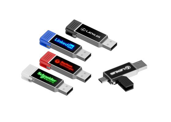 الصندوق الأبيض الصغير OTG محركات الأقراص الفلاش USB رفيق الأعمال المثالي