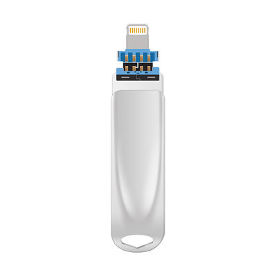 الفضة TYPE C usb 3 في واحد مع USB 2.0 USB 3.0 و Type C Connector
