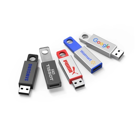 سرعة عالية USB 3.0 محرك فلاش معدن تصميم سرعة الكتابة 50MBS بناء أكثر صلابة