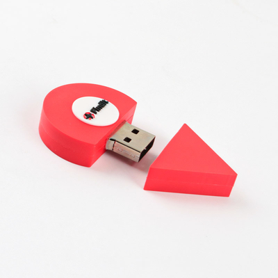 محركات فلاش USB مخصصة طلاء مفتوح ملون حسب شكل العميل مع تحميل بيانات سريع مسبقًا