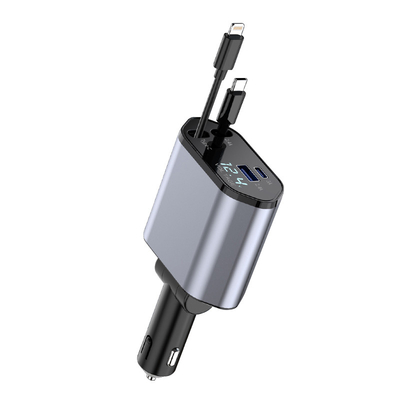 مخرج USB-C 5V / 3A شاحن سريع للسيارة لدخول فولتاج مقيّم 12-24V