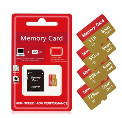 بطاقة SMT Micro SD مع ذاكرة قابلة للتخصيص كاملة ومتوافقة