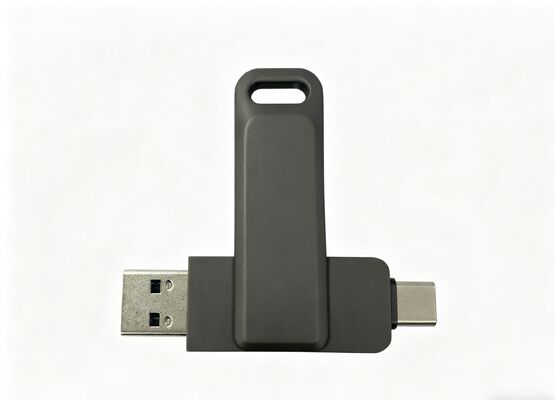لون الجسم الأسود مع Matt Usb 3.0 مع النوع C يمكن أن يتطابق مع الهاتف