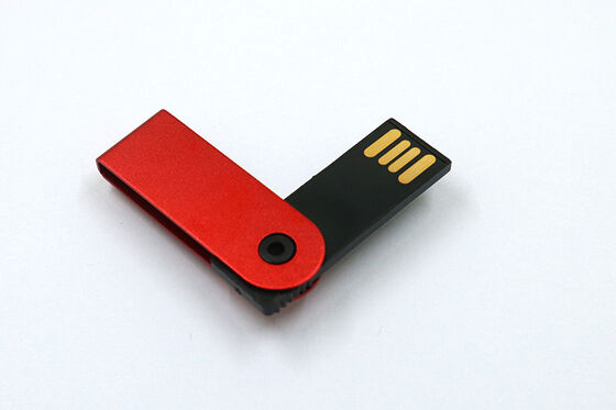 USB 2.0 و USB 3.0 محرك فلاش USB معدني نمط صغير بطارية خفيفة الوزن متينة محمولة تخزين محرك فلاش USB قابل للتدوير