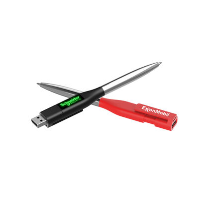تم تصنيف محرك أقراص فلاش USB بالكامل مع وصلة وتشغيل وشهادة CE / ROHS / FCC