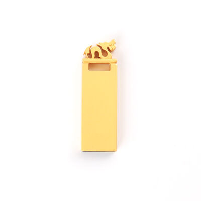 بطاقة الذاكرة SD سبيكة الزنك المعدنية محرك أقراص فلاش USB خفيفة الوزن 15 غرام جهاز تخزين محمول دائم للشركات