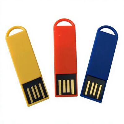 سرعة القراءة USB 3.0 عصا USB بلاستيكية مع تشفير AES 128 بت اختياري وطباعة مخصصة أو شعار ليزر لنقل البيانات