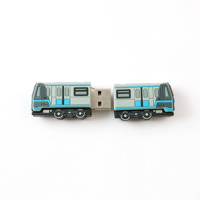 PVC الكرتون شكل مخصص محرك فلاش USB عالية السرعة 128 جيجابايت 8 جيجابايت 30 ميجابايت / ثانية