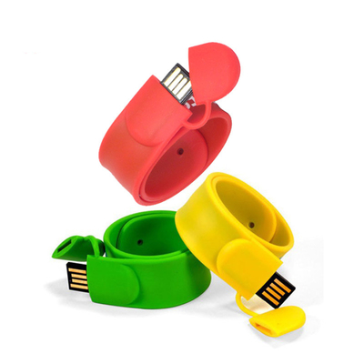 UDP سيليكون USB الأساور نوع لعبة محرك فلاش 32G 64GB 128GB