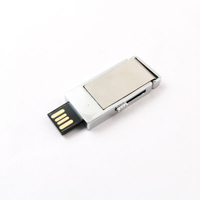 محرك فلاش USB معدني UDP 2.0 8 جيجابايت 16 جيجابايت شعار ليزر مقاوم للماء