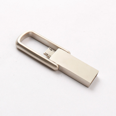 محركات أقراص فلاش USB OTG المقاومة للماء داخل رقائق UDP سعة 128 جيجابايت 100٪ ذاكرة كاملة