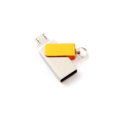 Android Micro OTG USB Stick Metal 2.0 سريع السرعة 16 جيجا منفذ UDP