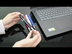 محرك فلاش USB 2 في واحد بقلم 64 جيجابايت و 128 جيجابايت مقاوم للماء UDP 15 ميجابايت / ثانية