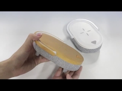 مع مكبر الصوت الشاحن اللاسلكي مع الضوء LED سحري شاحن لاسلكي سريع السرعة